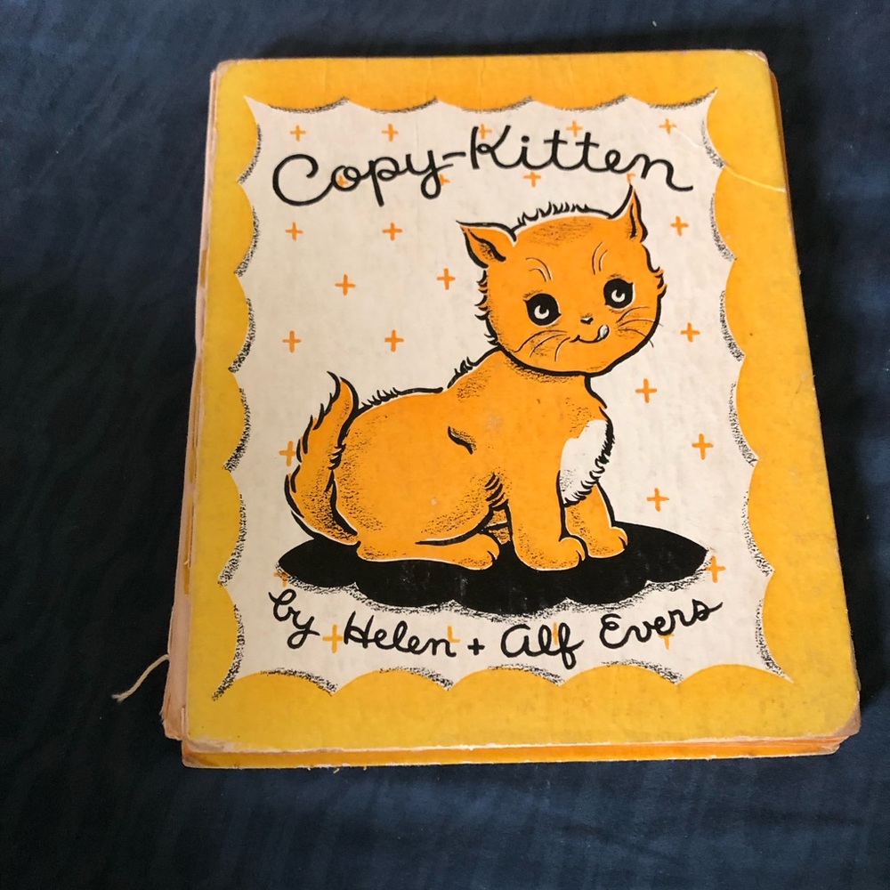 Copy-Kitten vintage book